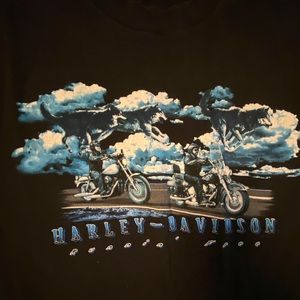 Central Texas Harley Davidson men’s tee shirt.   Large.
